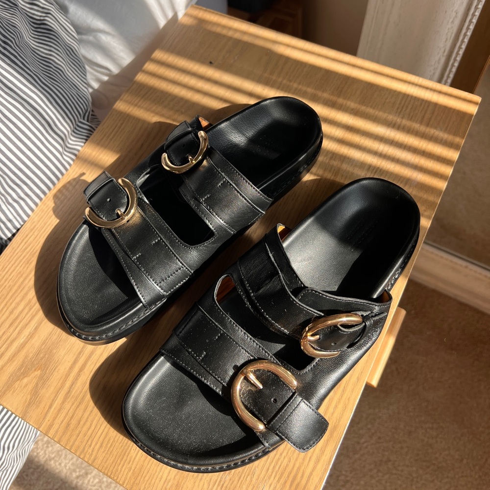 Sezane Lenny low Mules